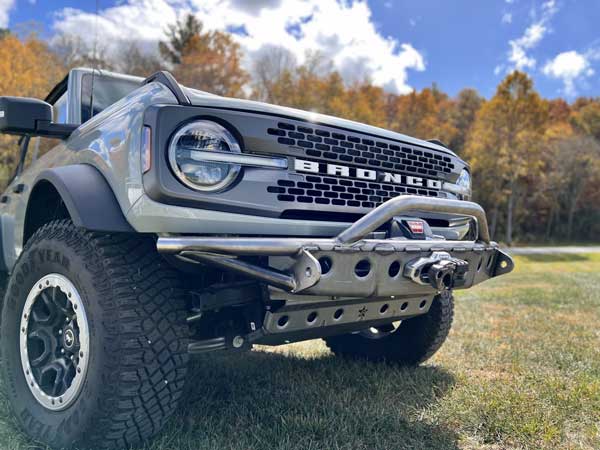 Bronco Pritchett Canyon Front Bumper Skid Plate