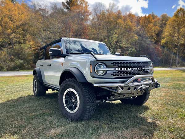 Bronco Pritchett Canyon Front Bumper Skid Plate