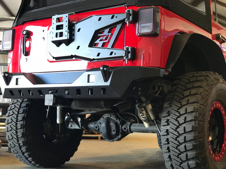 Spare Tire Carrier 8 Lug Wheel for Jeep JK /JKU - Motobilt