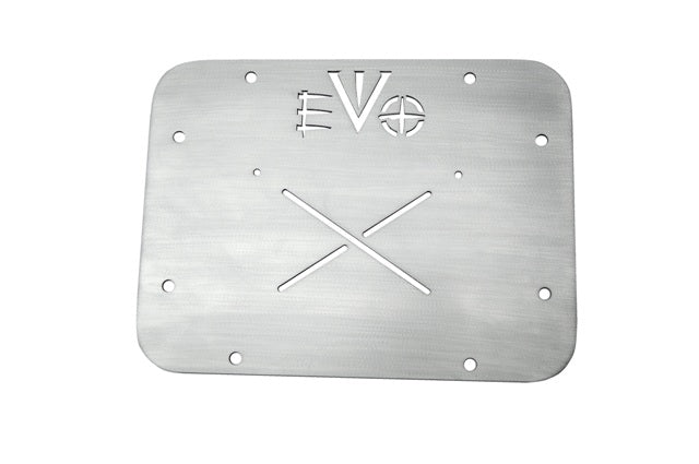 EVO JK Gate Plate Vent Delete (ALUMINUM)