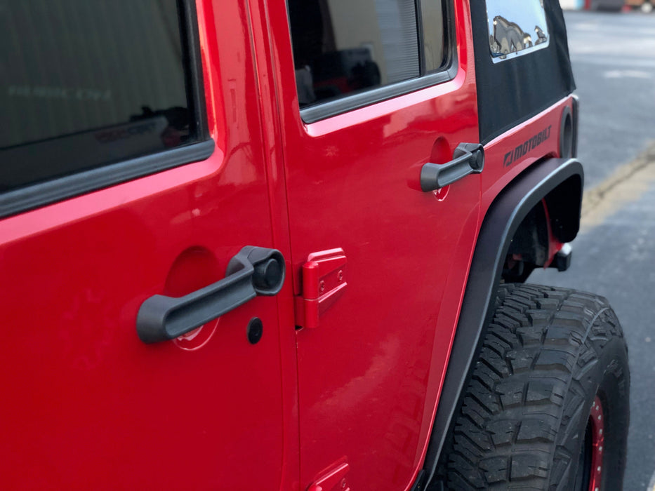 Crusher Rear Fenders for Jeep JK / JKU - Motobilt