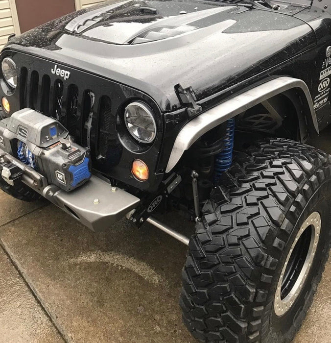 Crusher Front Fenders for Jeep JK / JKU - Motobilt