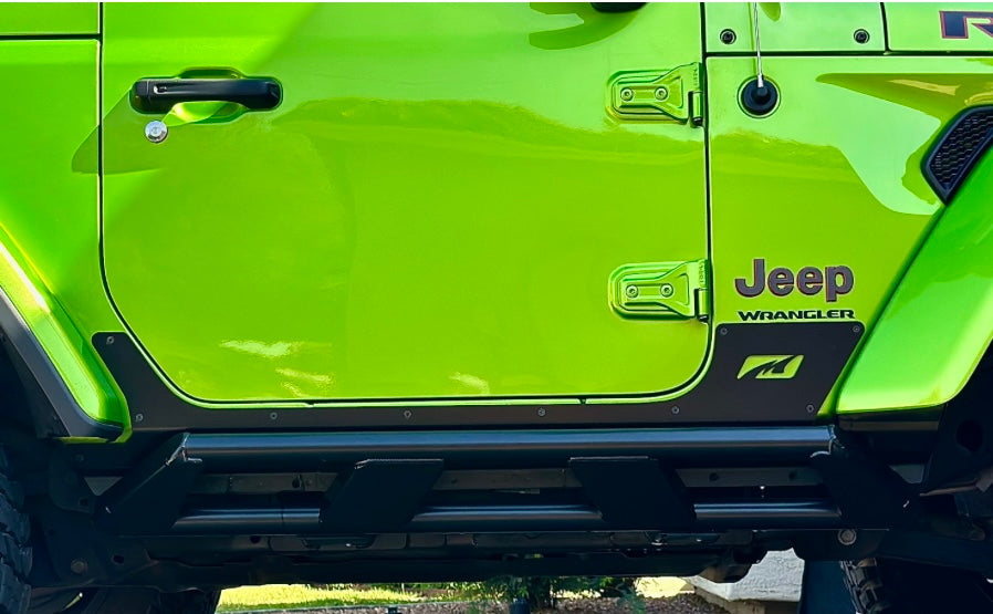 Frame Mounted Rocker Guards for Jeep JL 2 Door — HighLift Off-Road
