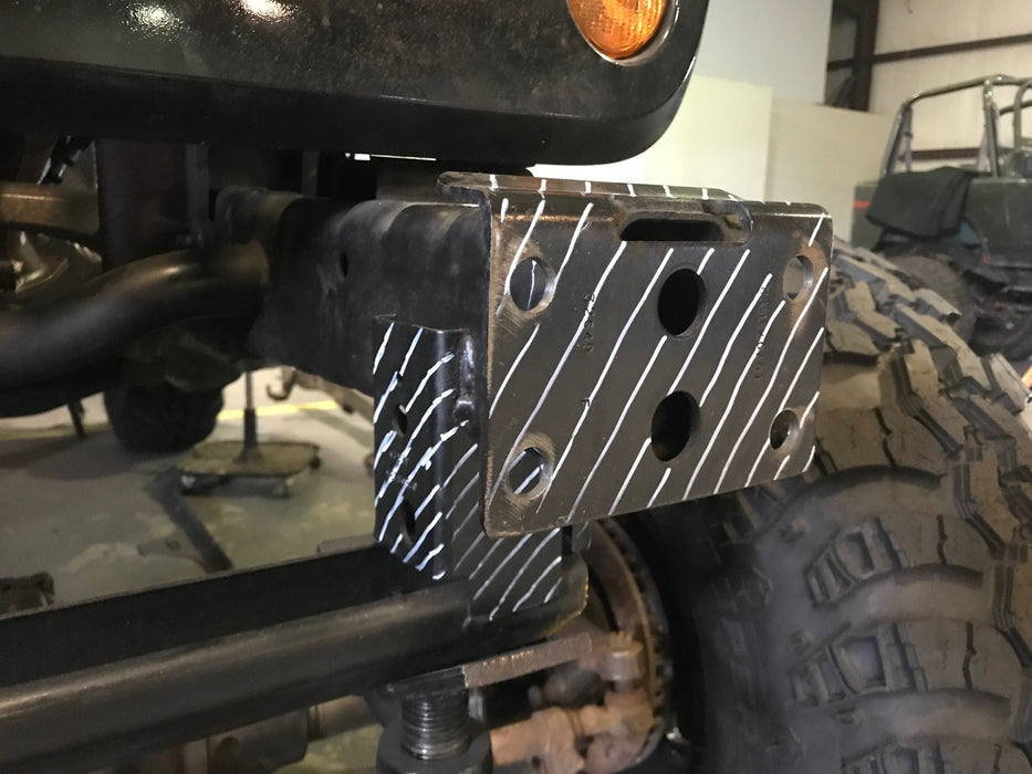 Hatchet Series Front Frame Chop Bumper w/ Stinger and Fog Mounts for Jeep JK / JKU - Motobilt