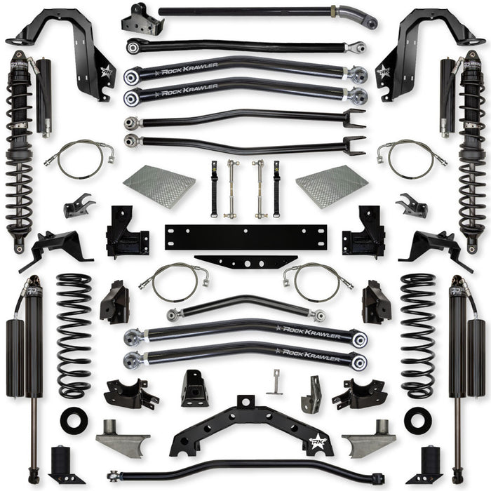 4.5 Inch Adventure-X Long Arm w/ 6" Rear Stretch - 2 Door JK
