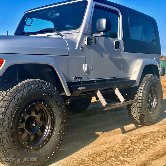 Lj Step Sliders for 2003-06 Jeep Lj