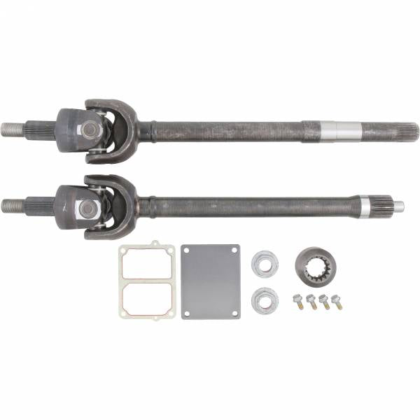 Front L/R Chromoly Axle Shaft Kit - Dana 44 AdvanTEK® Wide E Locker with FAD Removal
