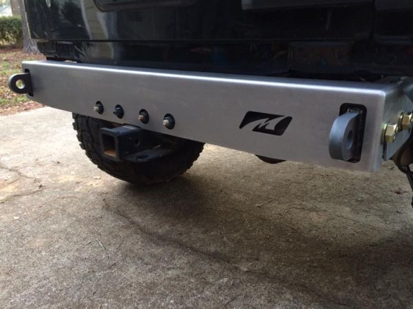 Micro Series Rear Bumper for Jeep JK / JKU - Motobilt