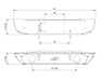 Hatchet Series Front Frame Chop Bumper w/Fog Mounts for Jeep JK / JKU - Motobilt