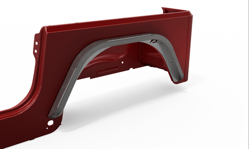Rear Double Arch 2" Fender Flare Set for Jeep TJ - Motobilt
