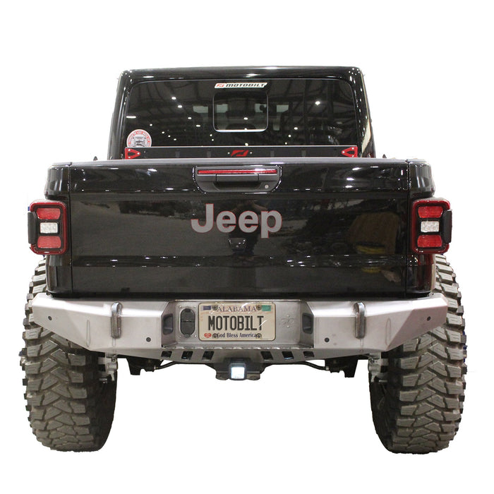 Hammer Series Rear Bumper for Jeep JT Gladiator - Motobilt