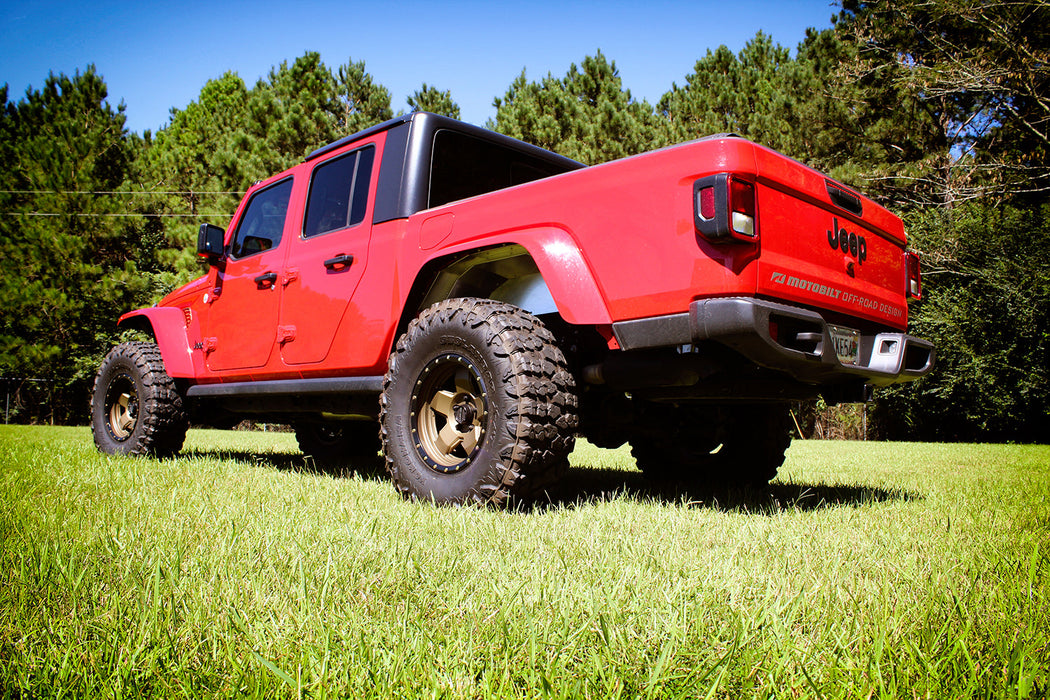 Rear Aluminum Inner Fenders for Jeep JT Gladiator - Motobilt