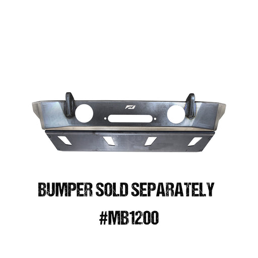 Skid Plate for Crusher Series HD Front Bumper for Jeep JL - Motobilt