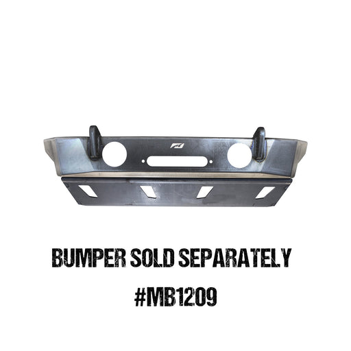 Skid Plate for Crusher HD Front Bumper for Jeep JK/JKU - Motobilt