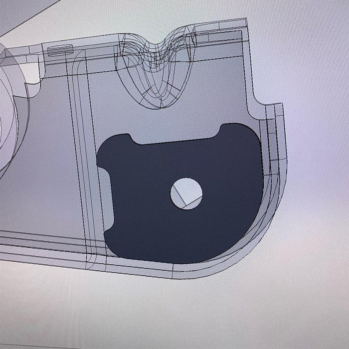 CAM Bolt Delete Plates for Jeep JK / JKU Front Lower Axle Links - Motobilt