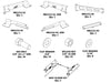 Adjustable Front Seat Mounts for JLU - Motobilt