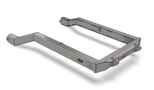 Back Half Frame Kit w/ Stubby rear bumper for 04-06 Jeep LJ - Motobilt