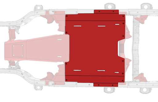 Belly Skid Replacement for Jeep JLU - Motobilt