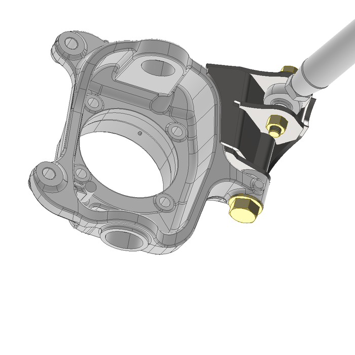 High Steer Brackets for Super Duty 60 - Motobilt