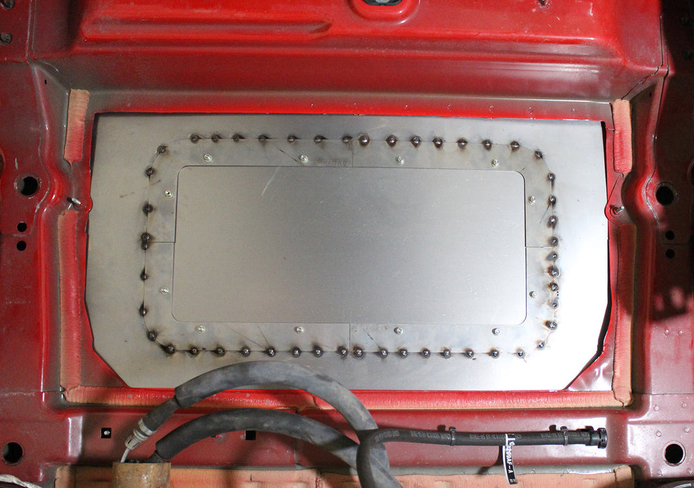 Rear Mount Fuel Cell Access Hatch for Jeep JL - Motobilt