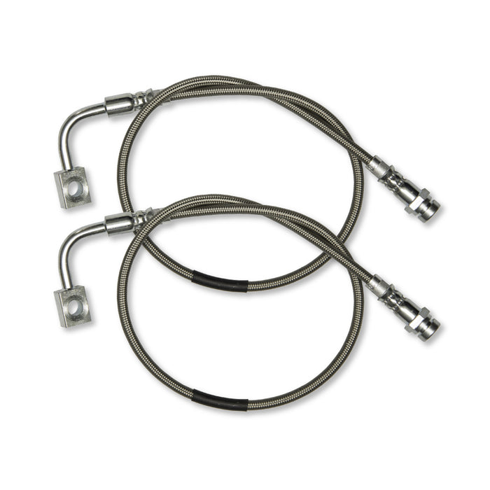JK Long Travel Stainless Steel Rear Brake Lines