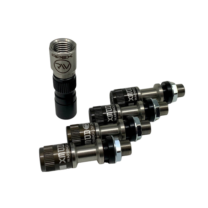 Rapid Inflation Valve (RIV) XL Set of 4 (w/chuck)