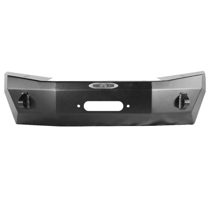 Rigid Shorty Front Bumper / No Bullbar / With Winch Plate for 2018-22 Jeep Jl 2-4 Door, 2020-22 Gladiator