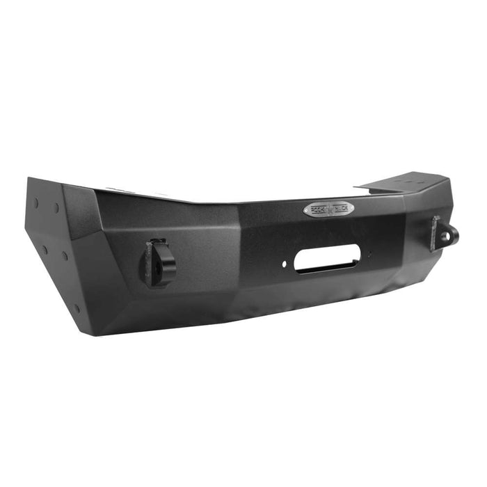 Rigid Shorty Front Bumper / Complete With Winch Plate for 2007-18 Jeep Jk 2-4 Door