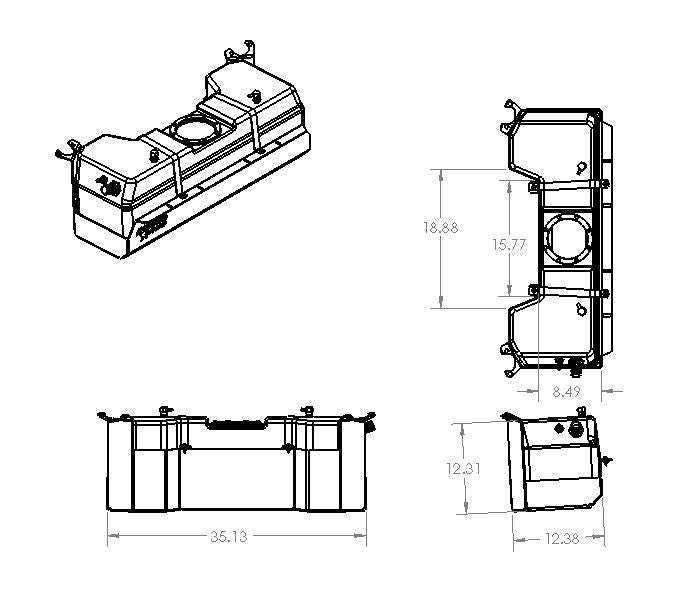 TJ Stretch Fuel Tank