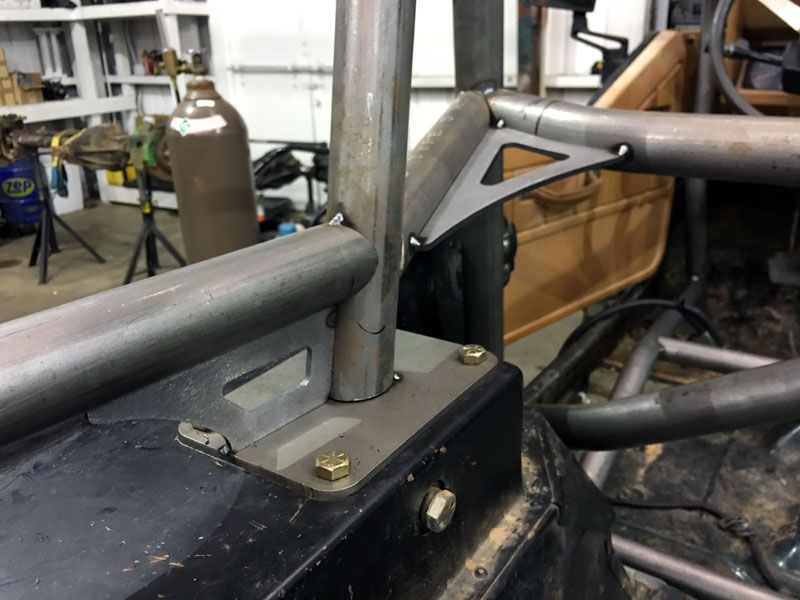 Coil Over Mount for CJ/YJ/TJ Rear Fender Top - Motobilt