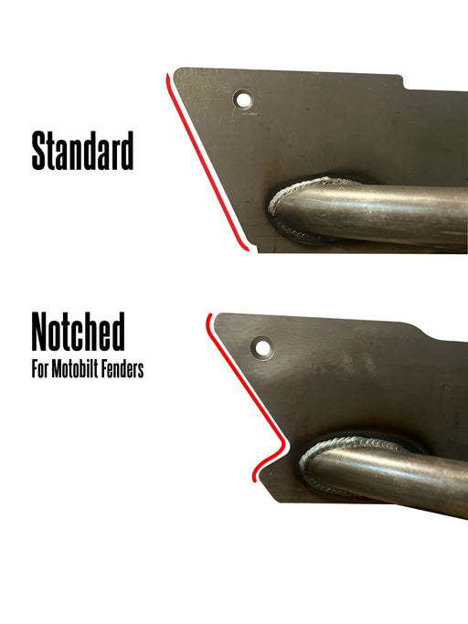 Rocker Guards Fits Comp/Stretch Cut Corner Guards for Jeep TJ - Motobilt