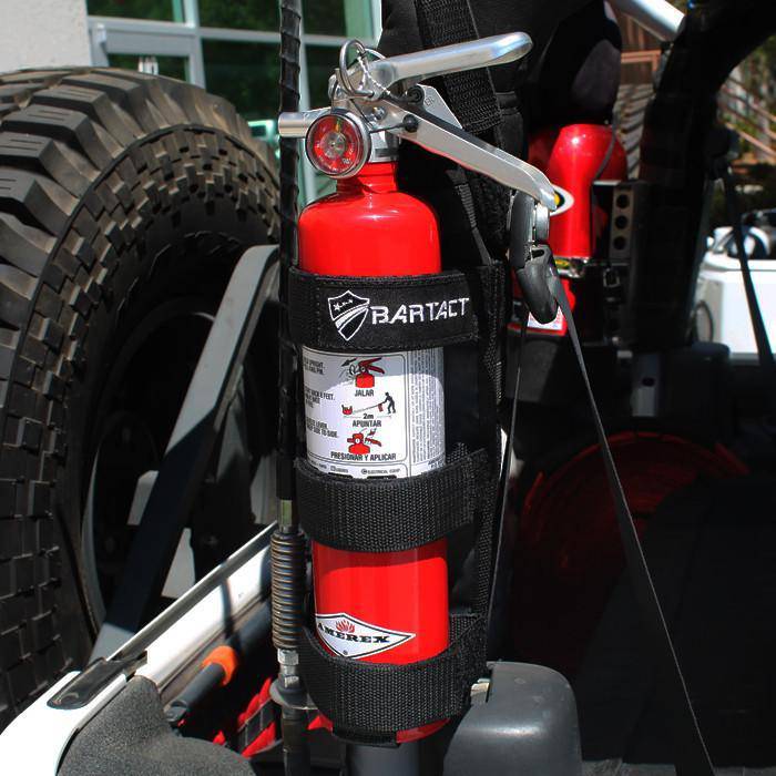 Amerex 2.5 LB Fire Extinguisher PLUS 3 Strap Webbing Roll Bar Mount for padded Roll Bars