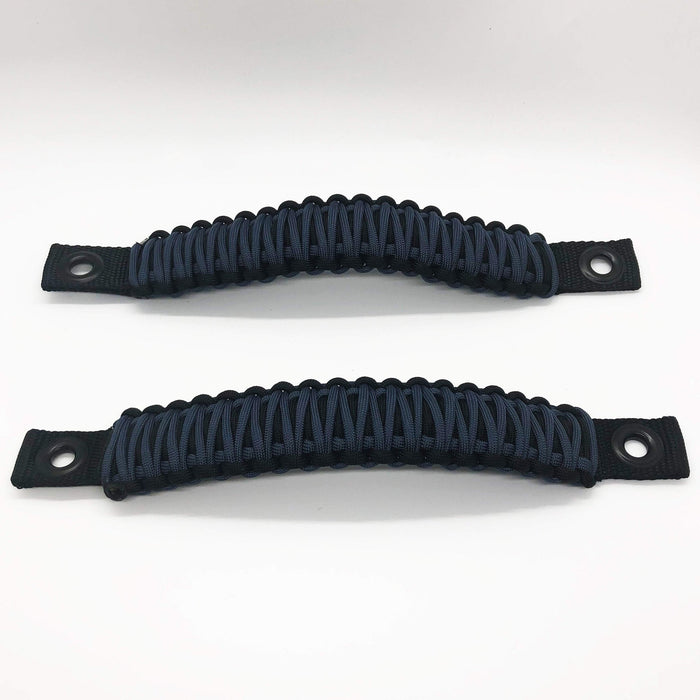 Jeep Wrangler Grab Handles Paracord JK Sound Bar Rear Side Pair