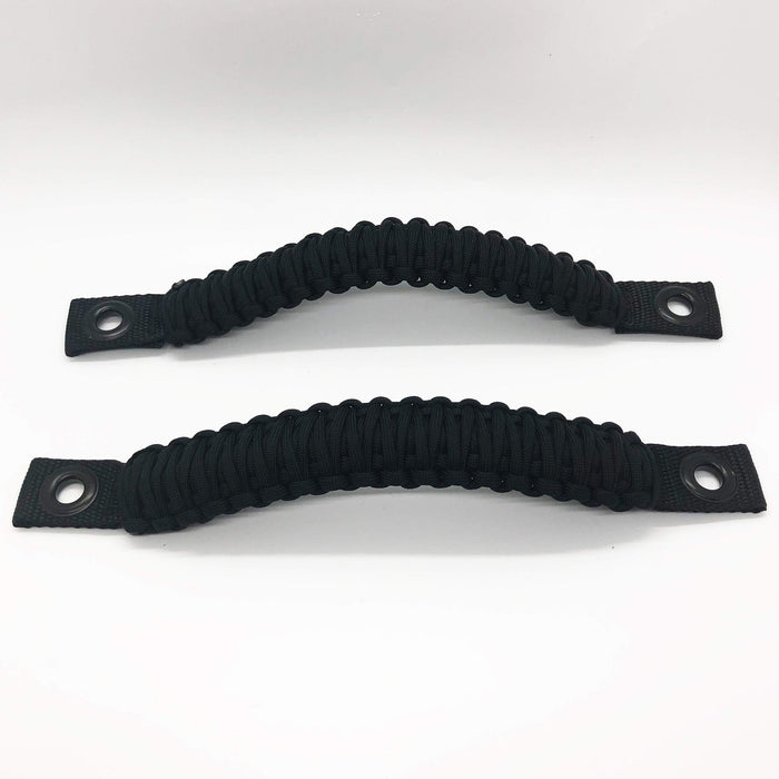 Jeep Wrangler Grab Handles Paracord JK Sound Bar Rear Side Pair