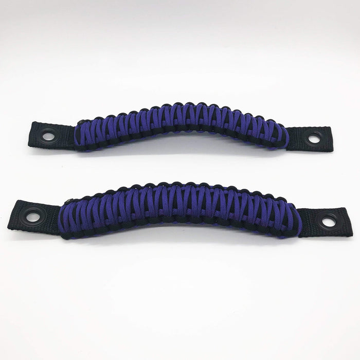 Jeep Wrangler Grab Handles Paracord JK Sound Bar Rear Side Pair