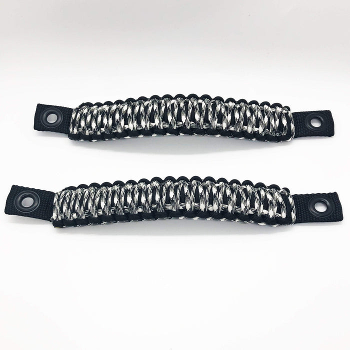 Jeep Wrangler Grab Handles Paracord JK Sound Bar Rear Side Pair