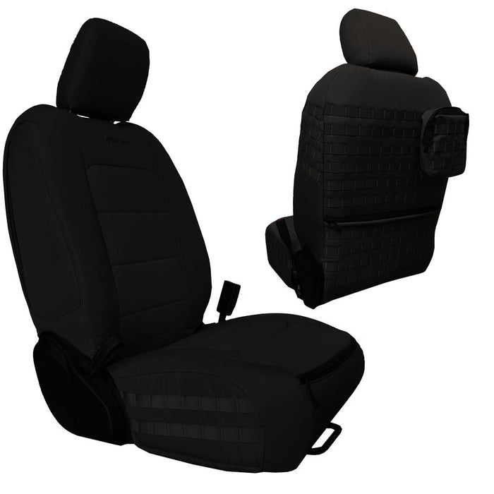 Jeep Seat Covers Front 2018 Wrangler JLU ( 4 DOOR ONLY)  Tactical Series SRS Air Bag And Non Compliant