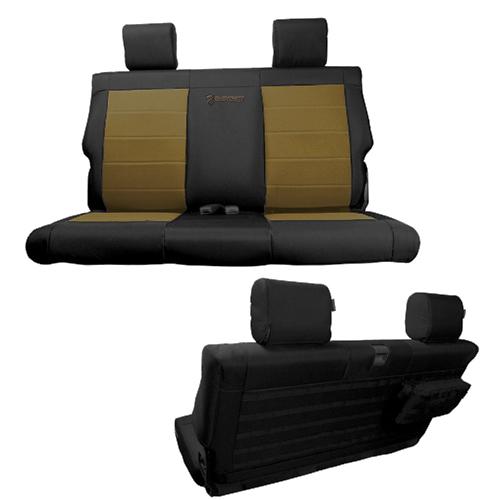 Jeep Seat Covers Rear Bench 13-18 Wrangler JK 2 Door Tactical Series