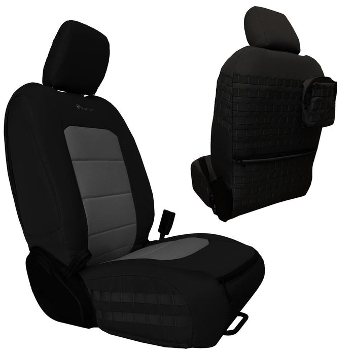 Jeep Seat Covers Front 2018 Wrangler JLU ( 4 DOOR ONLY)  Tactical Series SRS Air Bag And Non Compliant