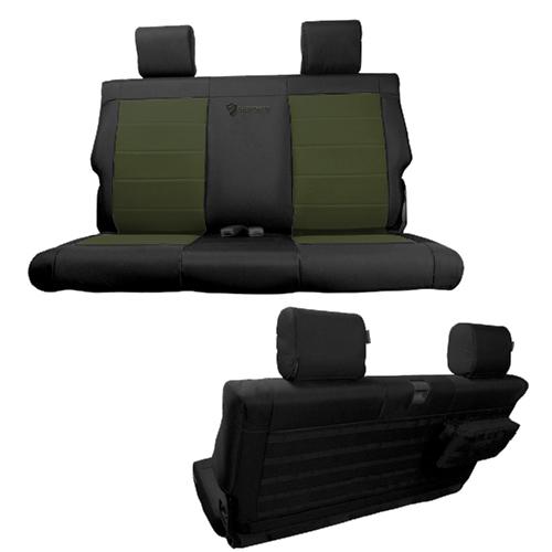Jeep Seat Covers Rear Bench 07-10 Wrangler JK 2 Door Tactical Series