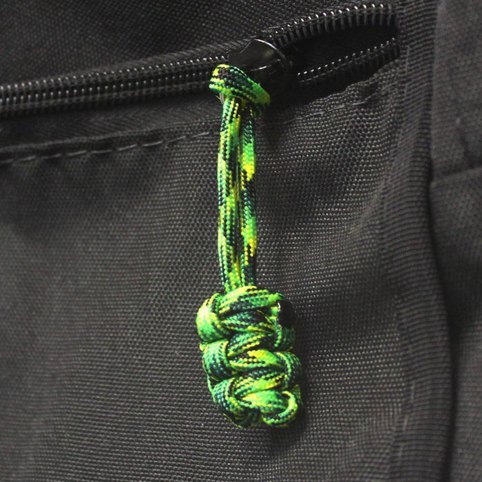 Paracord Zipper Pull Mango Set Of 5 Bartact