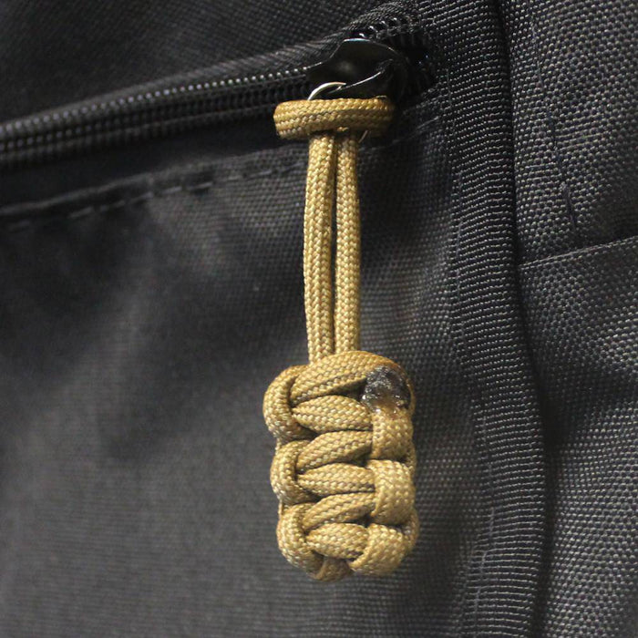 Paracord Zipper Pull Mango Set Of 5 Bartact