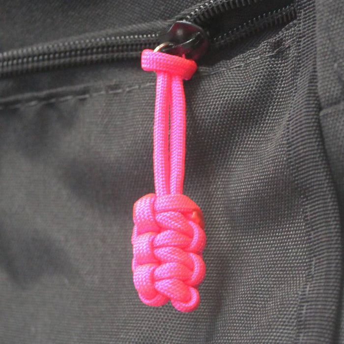 Paracord Zipper Pull Mango Set Of 5 Bartact