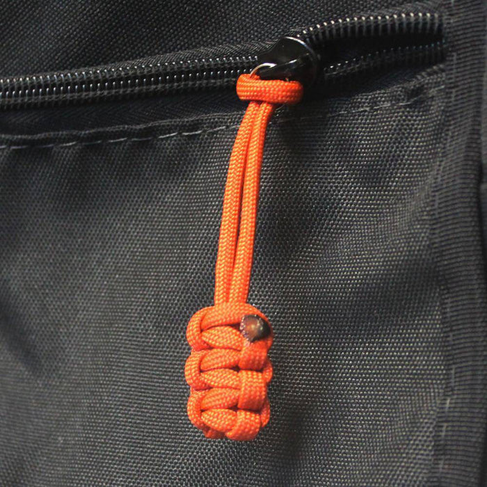 Paracord Zipper Pull Mango Set Of 5 Bartact