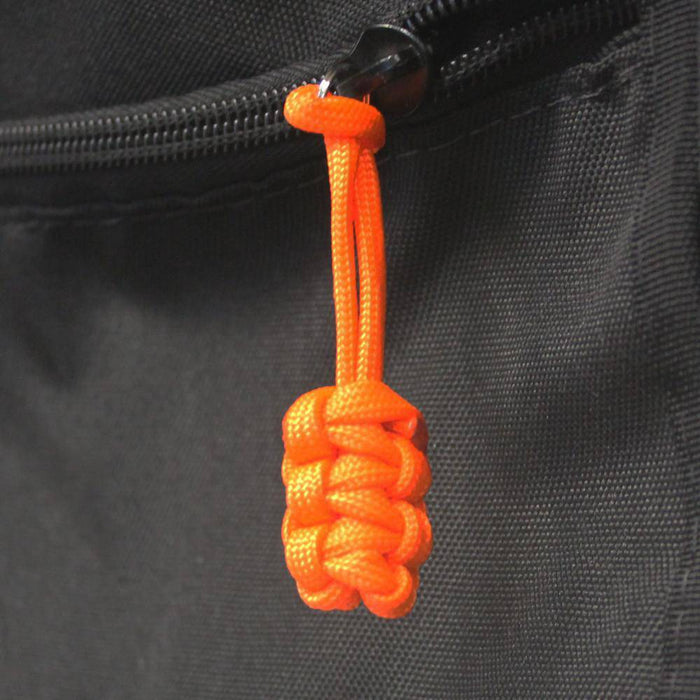 Paracord Zipper Pull Mango Set Of 5 Bartact