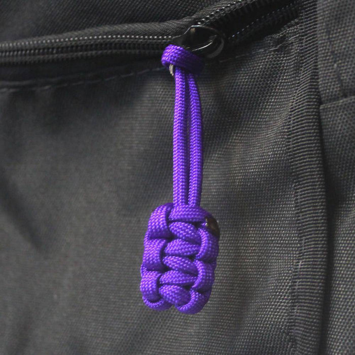 Paracord Zipper Pull Mango Set Of 5 Bartact