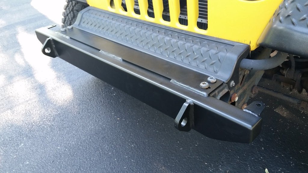 CJ Front Tube Bumper 44" (Black Powder Coated)
