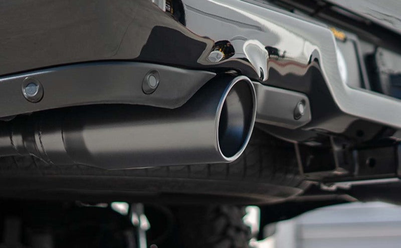 MagnaFlow 2021 Ford Bronco Street Series Axle-Back Exhaust w/ Dual Split Rear Style Exit- Black Tips