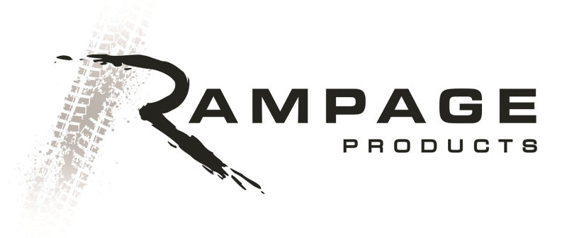 Rampage 07-18 Jeep Wrangler(JK) / 18-19 Wrangler(JL) Trailer Hitch - Black