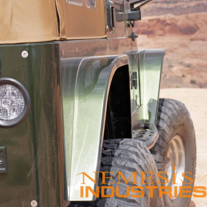 Nemesis Industries TJ-TJU Crawler Rear Flare 6.5" - Skeletos